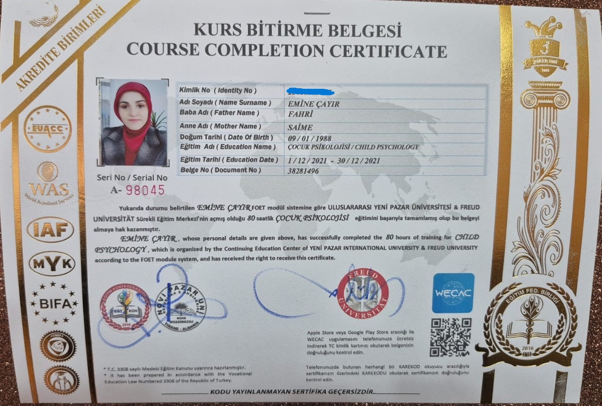 Çocuk Psikolojisi